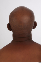 Head Man Black Chubby Bald Street photo references